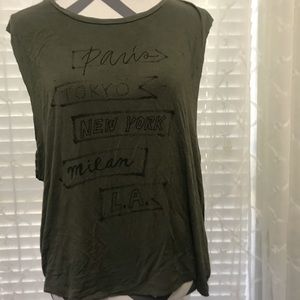 Cute low cut tank top!